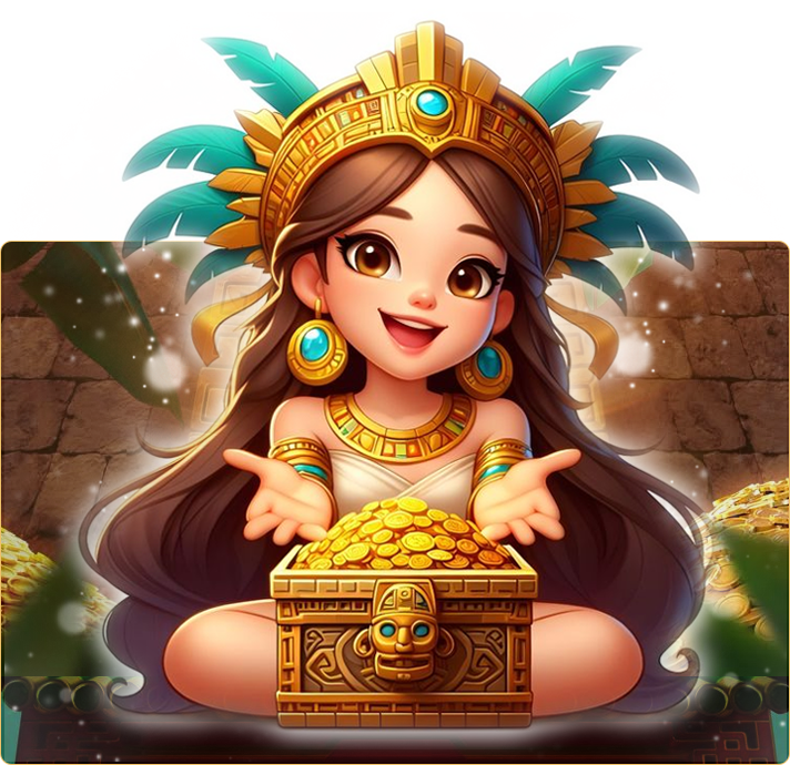 Mega Casino World Queen of Inca Slots Game